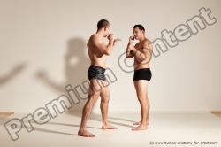 Fighting reference poses of Norbert & Radan